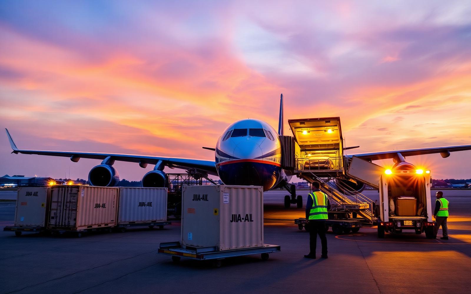 Air freight cargo at JKIA