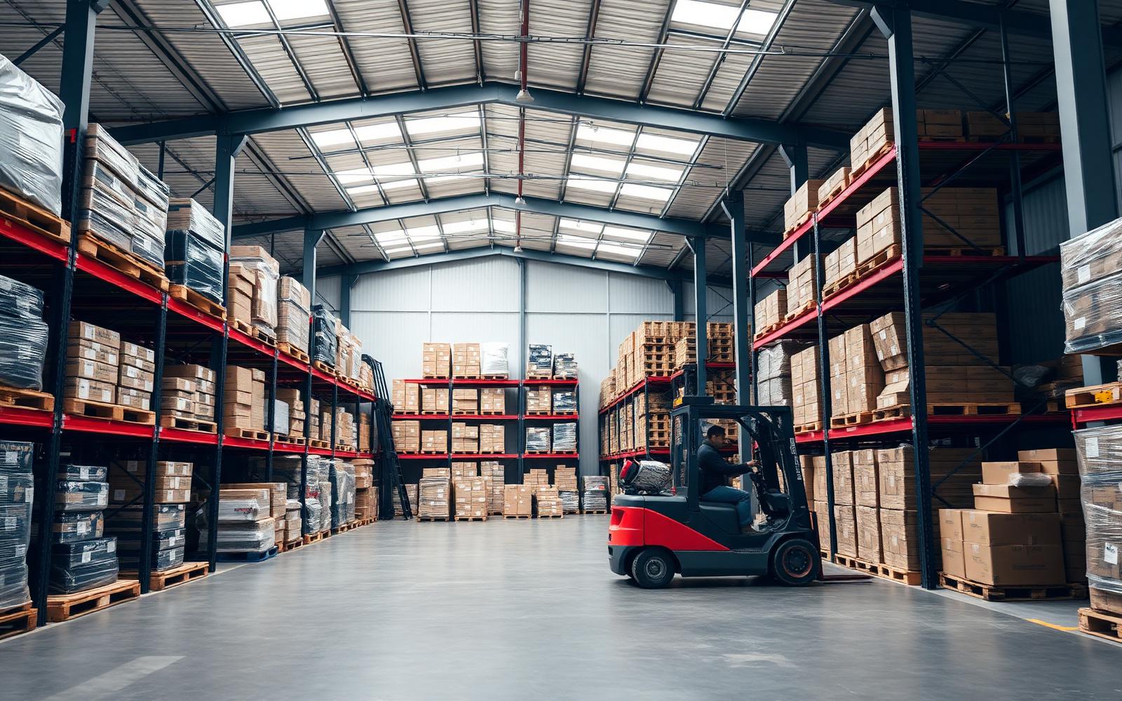 Warehouse operations with cargo handling at JKIA